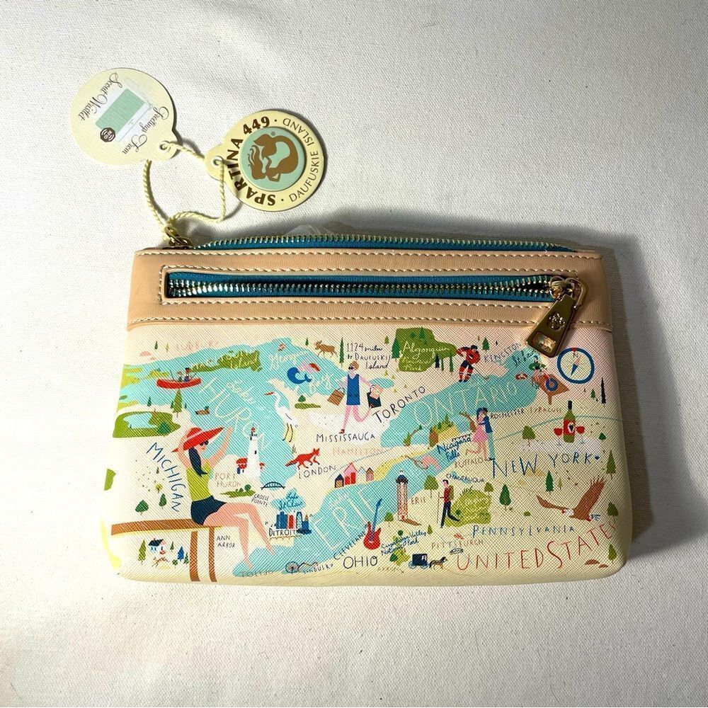 Spartina 449 Great Lakes clutch wallet Clutch New with tags NWT
